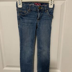 Gap Kids 1969 Girls Super Skinny Blue Jeans 5 Slim